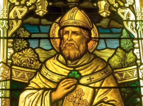 Saint Patrick with Shamrock