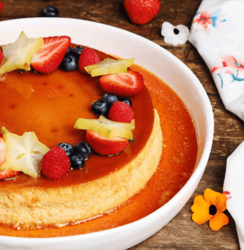 Flan Napolitano