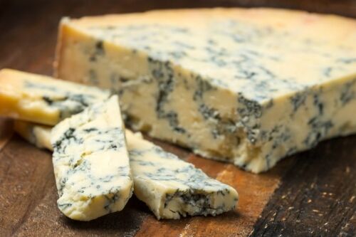 Soft pieces of Blue Stilton