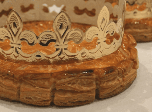 king cake with frangipane